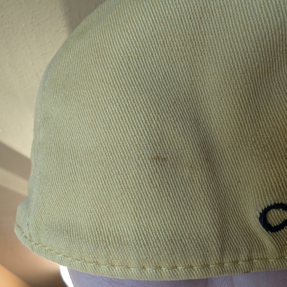 Daniel Cremieux Mustard Cap with Dog Embroidery - Picture 7 of 15